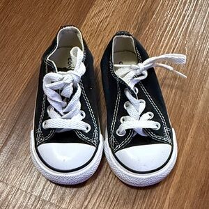 Converse Black and White Kids Sneakers